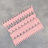Set of 4 pink needle selector rulers for 3gg bulky knitting machines